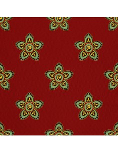 OUTDOOR DEKOSTOFFE OXFORD - Motiv Muster im indischen Stil 4 I DX423-4