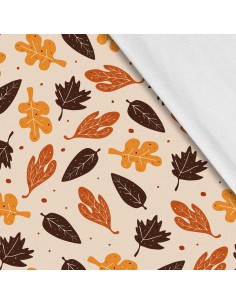 Softshell Stoff Polyester Zum Nähen- Motiv Herbst I SDX1251