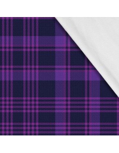 Softshell Stoff Polyester Zum Nähen- Motiv Kariert I SDX322