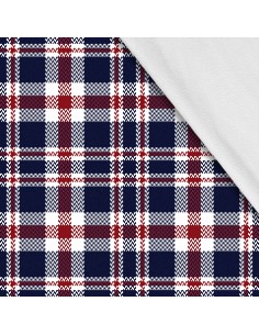 Softshell Stoff Polyester Zum Nähen- Motiv Kariert I SDX1111-1