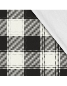 Softshell Stoff Polyester Zum Nähen- Motiv Kariert I SDX1158