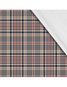 Softshell Stoff Polyester Zum Nähen- Motiv Kariert I SDX1184