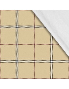 Softshell Stoff Polyester Zum Nähen- Motiv Kariert I SDX1207-1