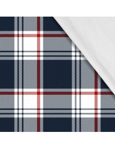 Softshell Stoff Polyester Zum Nähen- Motiv Kariert I SDX1234-1
