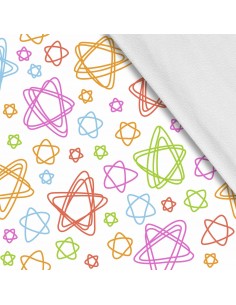 Softshell Stoff Polyester Zum Nähen- Motiv Himmel I SDX762