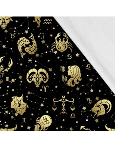 Softshell Stoff Polyester Zum Nähen- Motiv Himmel I SDX1032