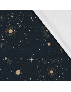 Softshell Stoff Polyester Zum Nähen- Motiv Himmel I SDX1440