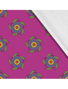 Softshell Stoff Polyester Zum Nähen- Motiv orientalisch I SDX423-6