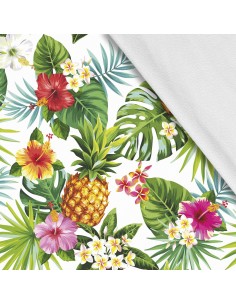 Softshell Stoff Polyester Zum Nähen- Motiv Frucht I SDX136