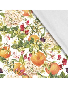 Softshell Stoff Polyester Zum Nähen- Motiv Frucht I SDX198