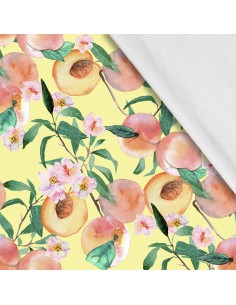 Softshell Stoff Polyester Zum Nähen- Motiv Frucht I SDX323
