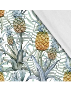 Softshell Stoff Polyester Zum Nähen- Motiv Frucht I SDX407