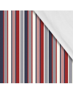 Softshell Stoff Polyester Zum Nähen- Motiv Streifen I SDX1403