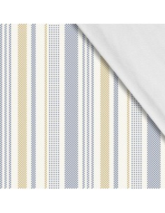 Softshell Stoff Polyester Zum Nähen- Motiv Streifen I SDX1626