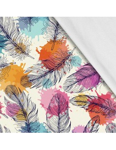 Softshell Stoff Polyester Zum Nähen- Motiv Print I SDX108