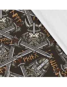 Softshell Stoff Polyester Zum Nähen- Motiv Print I SDX652