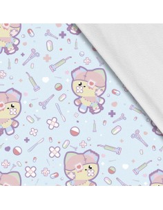 Softshell Stoff Polyester Zum Nähen- Motiv Print I SDX670