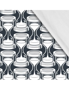 Softshell Stoff Polyester Zum Nähen- Motiv Print I SDX824