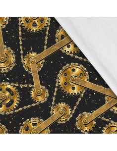 Softshell Stoff Polyester Zum Nähen- Motiv Print I SDX1192