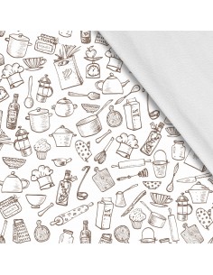 Softshell Stoff Polyester Zum Nähen- Motiv Print I SDX1505
