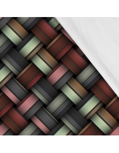 Softshell Stoff Polyester Zum Nähen- Motiv Print I SDX1716