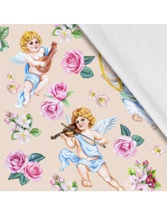 Softshell Stoff Polyester Zum Nähen- Motiv Print I SDX1731