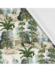 Softshell Stoff Polyester Zum Nähen- Motiv Print I SDX1764