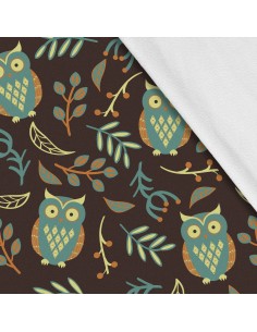 Softshell Stoff Polyester Zum Nähen- Motiv Vögel I SDX069