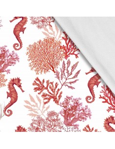 Softshell Stoff Polyester Zum Nähen- Motiv Fisch I SDX272