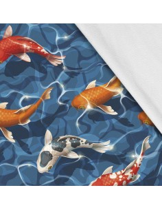 Softshell Stoff Polyester Zum Nähen- Motiv Fisch I SDX497