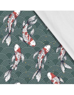 Softshell Stoff Polyester Zum Nähen- Motiv Fisch I SDX900