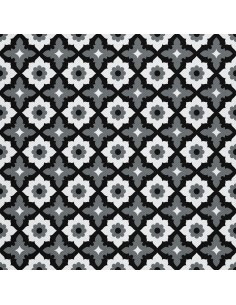 OUTDOOR DEKOSTOFFE OXFORD - Motiv florale Verzierung I DX552