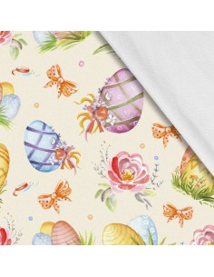 Softshell Stoff Polyester Zum Nähen- Motiv Ostern I SDX300