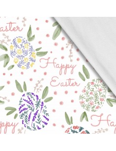 Softshell Stoff Polyester Zum Nähen- Motiv Ostern I SDX313