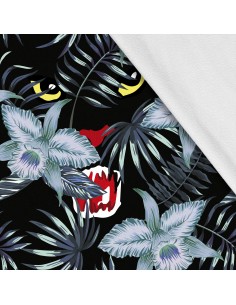 Softshell Stoff Polyester Zum Nähen- Motiv Tiere I SDX1494