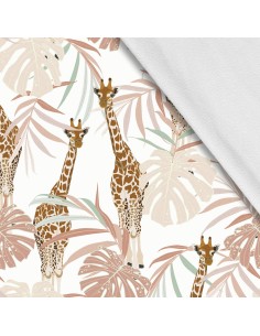 Softshell Stoff Polyester Zum Nähen- Motiv Tiere I SDX1762