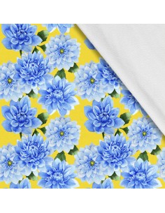 Softshell Stoff Polyester Zum Nähen- Motiv Blumen I SDX1273