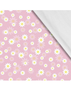 Softshell Stoff Polyester Zum Nähen- Motiv Blumen I SDX570
