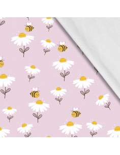 Softshell Stoff Polyester Zum Nähen- Motiv Blumen I SDX1053