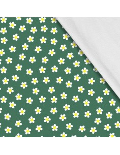 Softshell Stoff Polyester Zum Nähen- Motiv Blumen I SDX1633