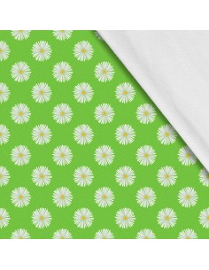 Softshell Stoff Polyester Zum Nähen- Motiv Blumen I SDX1639