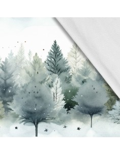 Softshell Stoff Polyester Zum Nähen- Motiv Landschaft I SDX2646