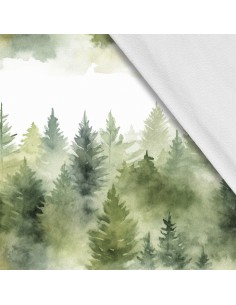 Softshell Stoff Polyester Zum Nähen- Motiv Landschaft I SDX3031