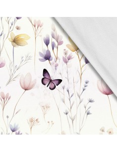 Softshell Stoff Polyester Zum Nähen- Motiv Schmetterlinge I SDX2167