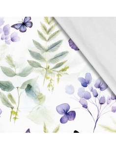 Softshell Stoff Polyester Zum Nähen- Motiv Schmetterlinge I SDX3012