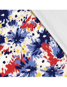 Softshell Stoff Polyester Zum Nähen- Motiv Abstraktion I SDX2058