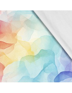 Softshell Stoff Polyester Zum Nähen- Motiv Abstraktion I SDX2071