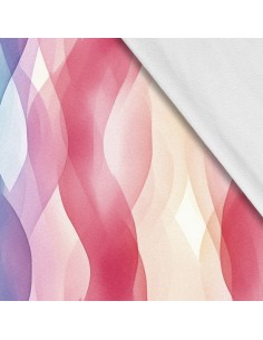 Softshell Stoff Polyester Zum Nähen- Motiv Abstraktion I SDX2087