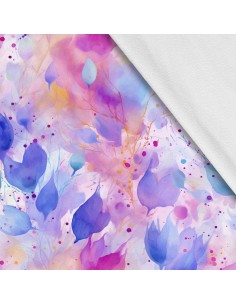 Softshell Stoff Polyester Zum Nähen- Motiv Abstraktion I SDX2245