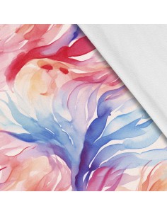 Softshell Stoff Polyester Zum Nähen- Motiv Abstraktion I SDX2247